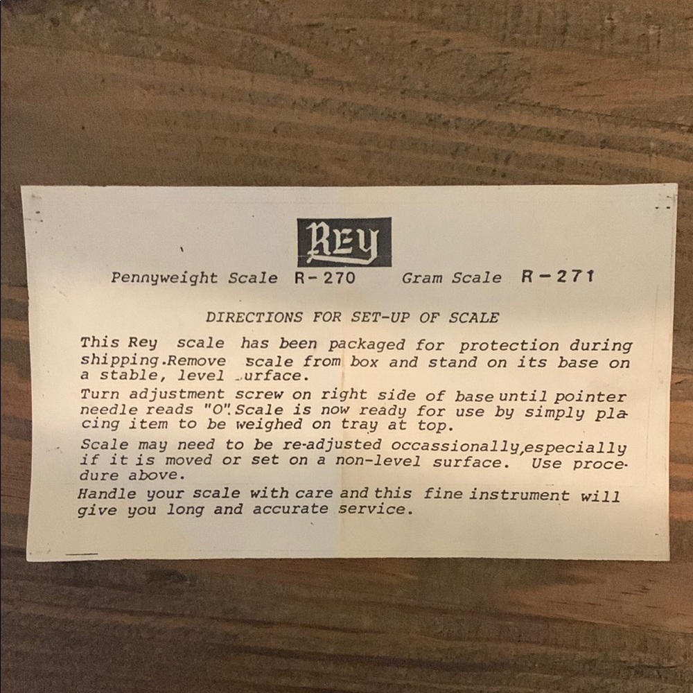 Pelouze Gray Mechanical Scale by Rey - Picture 3 of 5